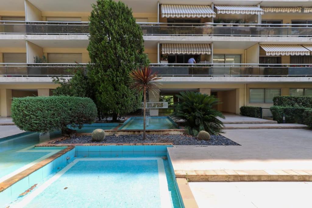 Cosy Appartement, Centre-Ville Cannes, Terrasse, Clim Exterior foto